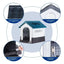 Outdoor Rainproof Pet Nest Four-season Universal with Toilet Plastic Kennel Sunscreen Dog Shed with Toilet with Toile