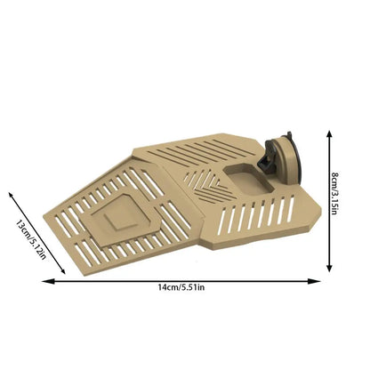 Turtle Docks For Basking Reptile Climbing Pier Detachable Tortoise Tank Dock Stable Turtle Basking Landscape With Feeding Area