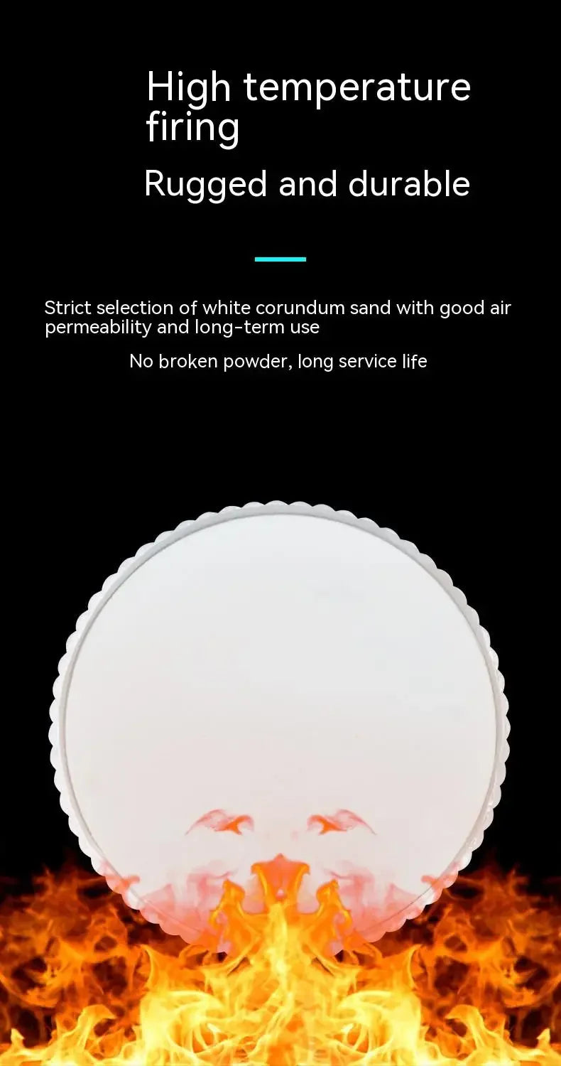 Aquarium Nano Bubble Tray Durable Non- Toxic Reusable Air Stone for Fish Tank Bubble Diffuser Oxygen Pump Accessories acuario