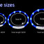 40/50/70cm Led Dog Collar USB Rechargeable Pet Dog Night Luminous Charge Collar Glowing Necklace Collar Safety Night Light