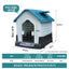 New Dog House Outdoor Waterproof Kennel All Seasons Indoor Dog House Outdoor Rainproof Sunscreen Medium and Large Dogs.
