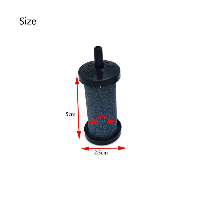 2cmx5cm/2cmx10cmAquarium Air Pump Sand Stone Oxygen Pump Fresh Air Stone Bubble Bar Aquarium Fish Tank Aerator Pump Accessories