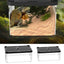 Lizard Tank Transparent Snake Tank Lizard Terrarium Small Reptile Habitat Breeding Box Amphibians Enclosure Sliding Cover Keeper
