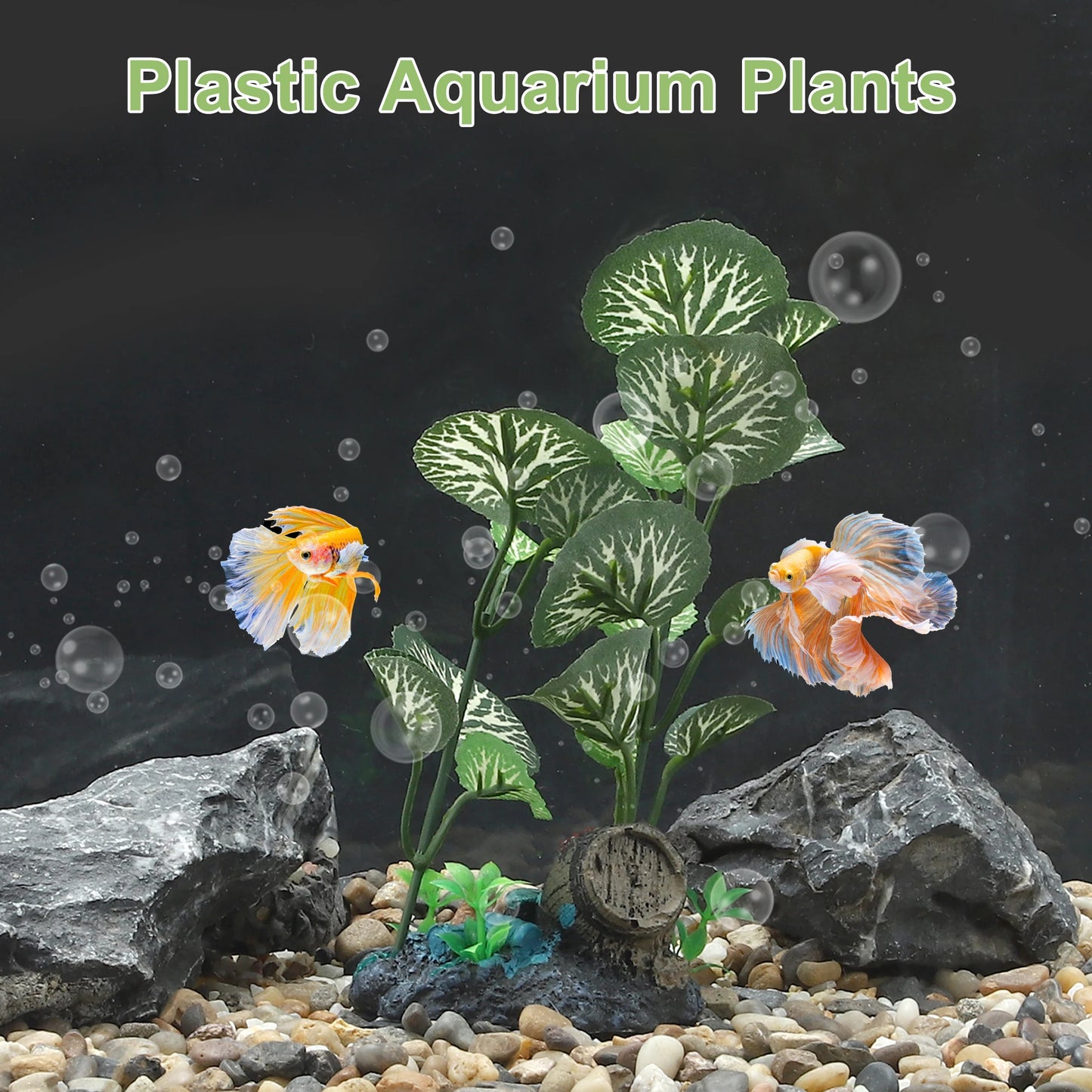 UXCELL Aquarium Plastic Plants Aquarium Artificial Grass Fish Tank Decorative Plants Fish Pet Supplies Ornaments Accessories