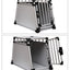 Directly from the manufacturer dog cage, car pet cage air transportation Thickened ventilated aluminum firm pet dog dog cat cage