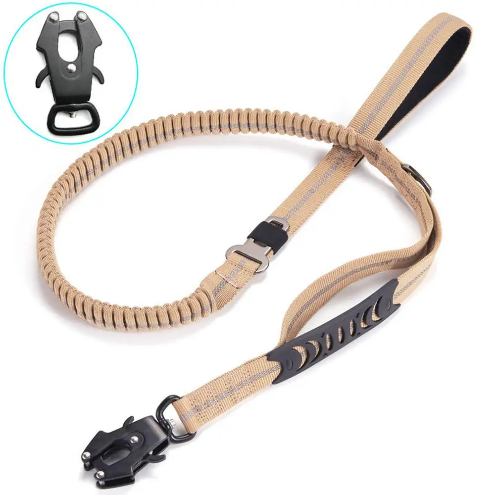 Dog Leashes For Medium Dogs 4.5 Feet Long Dog Leashes For Puppy Shock-Absorbing House For Puppy Training Reflective Bungee Dog
