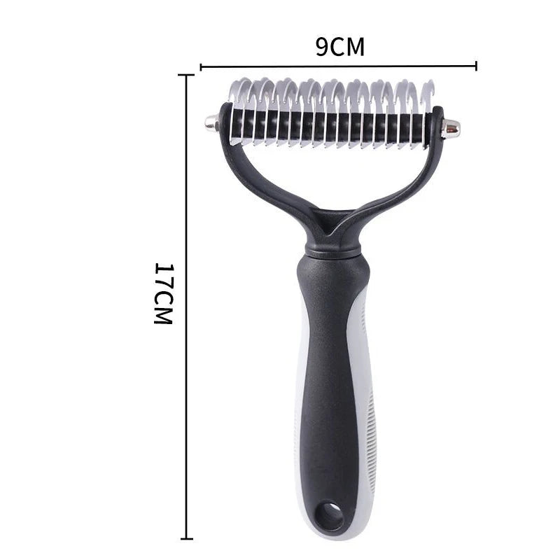 Animal Hair Brush Dog Grooming Brush Pet Hair Remover for Matted Long and Short Curly Haired Cats Pet Supplies Dog Accessories