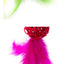 Cat Toy Cat Teaser Sticks Rattan Ball Funny Cat Stick Cat Supplies Funny Cat Ball Toy Interactive Nibbling Cat Rod Feathers