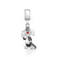 New 925 Silvering Disney Cute Bird Tiger Duck Dog Rabbit Salamander Charm Bead fit Original Bracelet Trinket DIY Women Jewelry