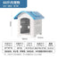 New Dog House Outdoor Waterproof Kennel All Seasons Indoor Dog House Outdoor Rainproof Sunscreen Medium and Large Dogs.