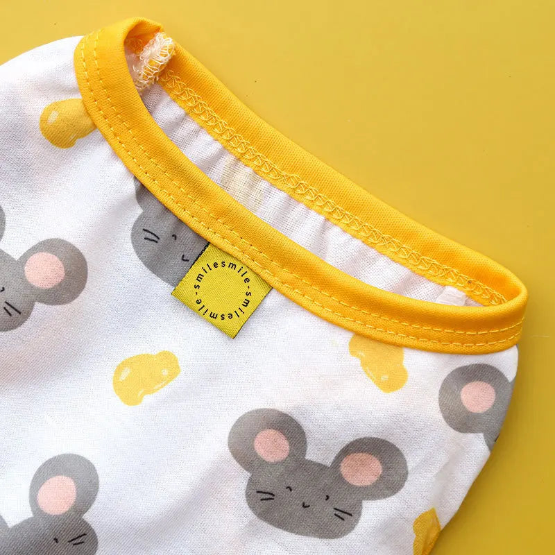 Large dog Summer  Tank Top Outdoor Breathable Short Sleeve Big dog  Pet Teddy cat Clothing T-shirt dog shirt  puppy clothes