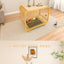 Boutique high-end indoor furniture dog villa, light luxury lucky dog cage for small and medium-sized Shiba Inu Bianmu