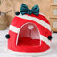 Bed Cats for Winter Christmas Cushions Warm Beds Accessories Pet Supplies Houses House Kitten Habitats Basket Goods Products