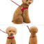 Durable Pet Dog Accessories Chest Traction Harness Leash Set Rope Cat Type Herringbone Husky Small Medium Puppy York Travel Kit