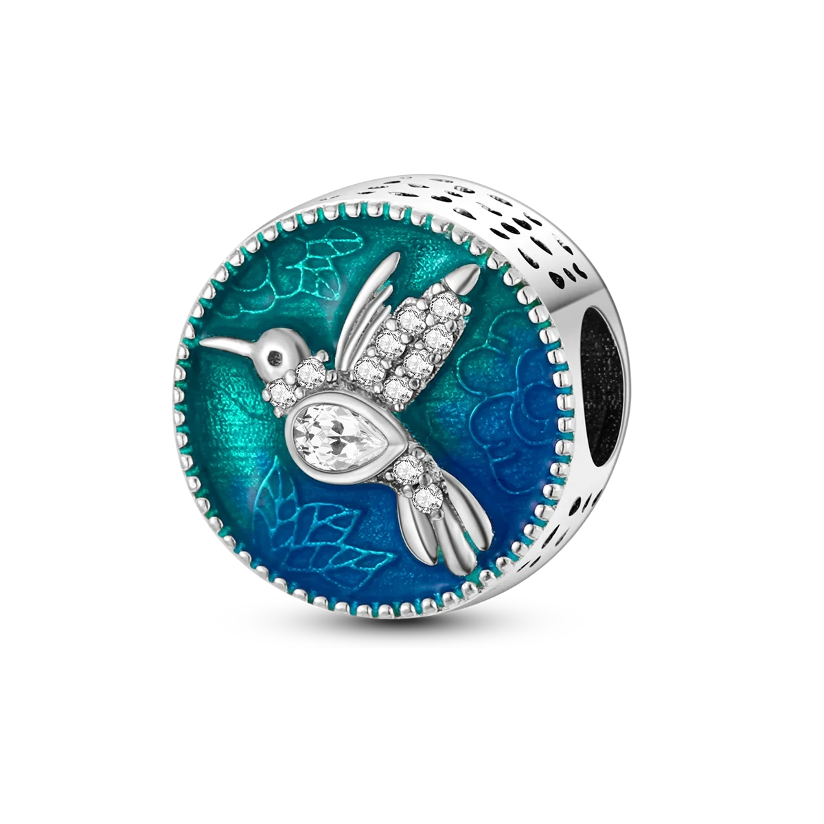 MULA 1PC Silver Plated Pig Bird Beads Fit Original Charm Bracelet DIY Jewelry Making For Woman
