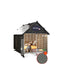 Dog cage Small and medium-sized dog Teddy Bigbear Indoor dedicated one room one bathroom kennel with toilet integrated pet cage