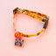 Lightweight Halloween Dog Collars Durable Skull Bat Pendant Cosplay Neck Accessories for Cats Personalized Decorate Pet Necklace