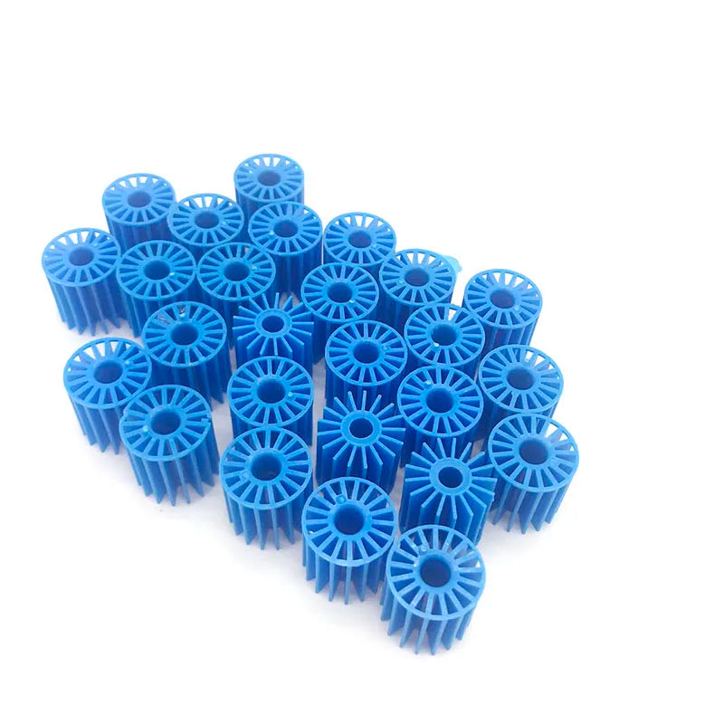 Transparent  Aquarium Filter Fish Tank Fluidized Moving Bed Filter Bubble Bio Filter Media With Air Stone And Sponge Filters New