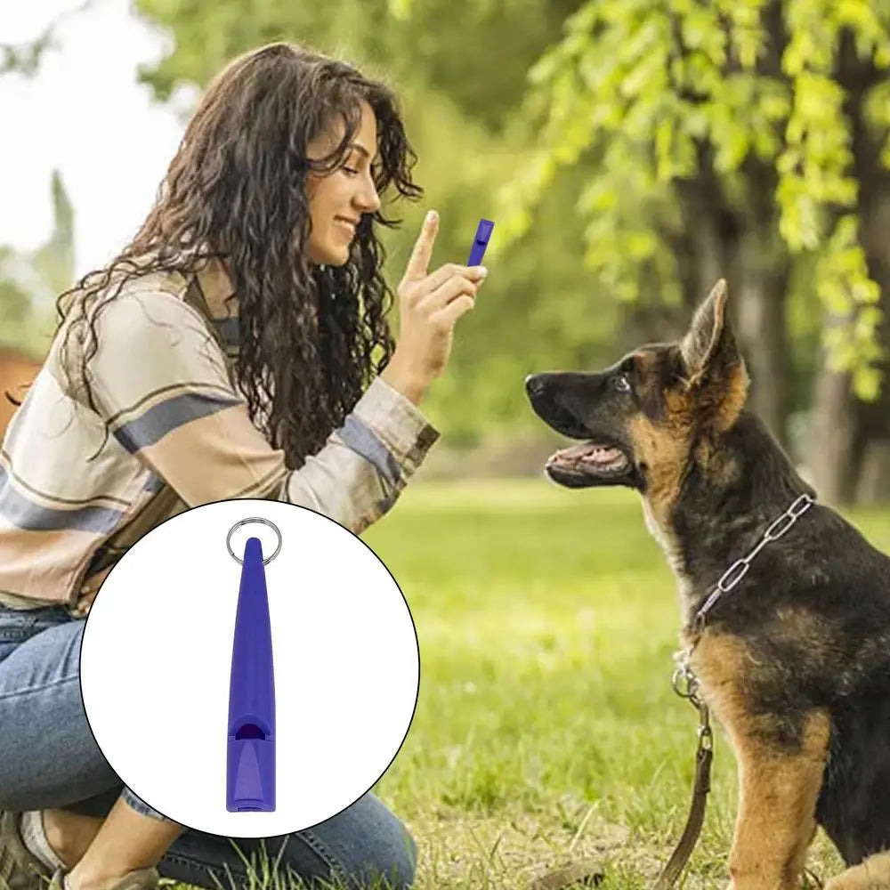 Dog Recall Whistle Waterproof Portable Dog Training Kit Anti Bark Device Compact Dog Training Tools Stop Bark Control Tool