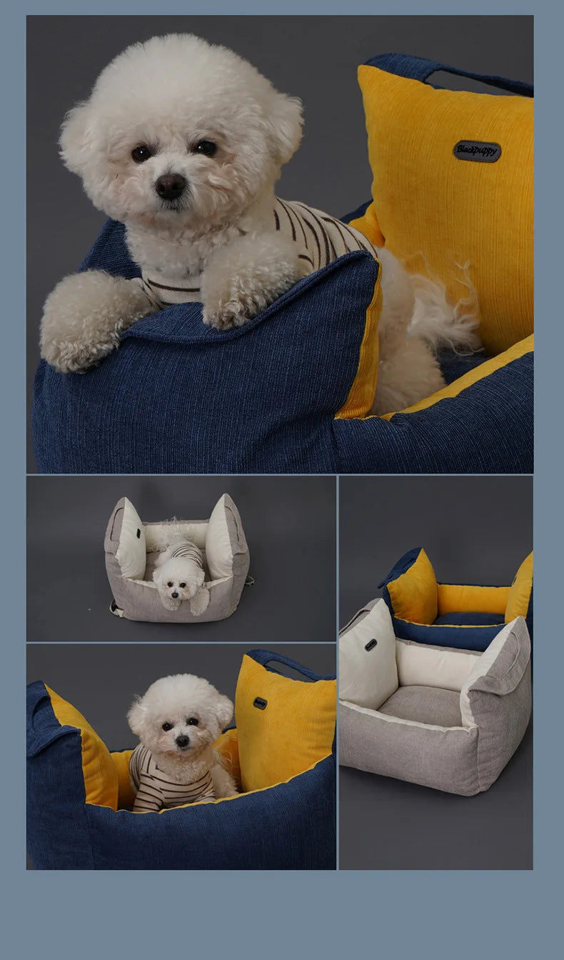 Pet car seat car travel pet sofa seat cushion four seasons general pet supplies dog kennel wholesale
