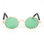 Cute Vintage Round Cat Sunglasses Pet Photos Props Reflection Eyewear Glasses for  Cats Small Dog Pet Dog Cat Accessories