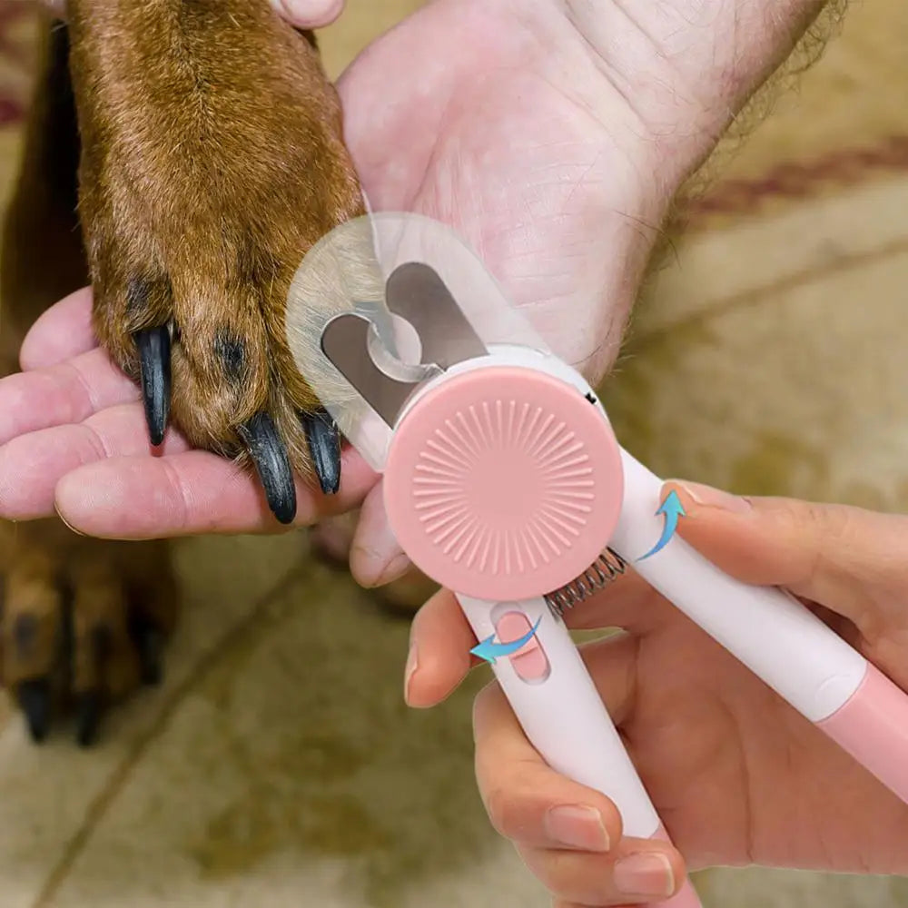 Nail Clippers For Dog Kitten Nail Clippers Cat Claw Trimmer For Nail Bloodline To Avoid Over Cutting Led Light Pet Nail Grooming