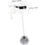 Cat toys interactive cat toys, cat teasing toy lifting ball, automatic lifting cat toy, electric fluttering cat rotating toy