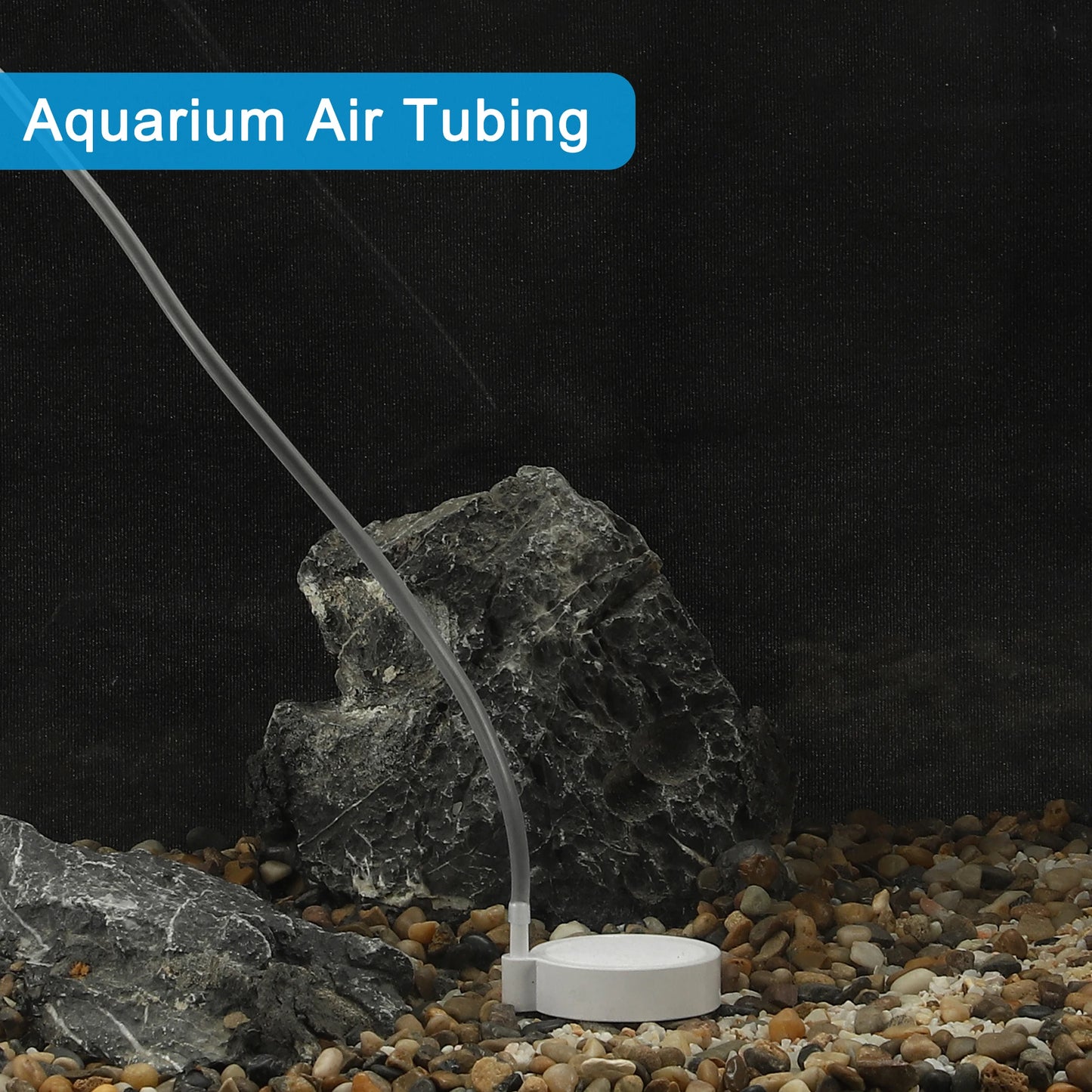 UXCELL 2m 2.5m 12m Aquarium Airline Tubing Standard Aquarium Transparent Hose Pipe 4mm Silicone Tube for Fish Tank Air Pump