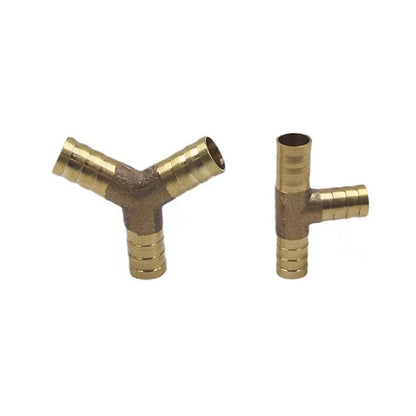8MM Copper Air Splitter Valve Aquarium Fish Tank Air Pump Flow Splitter Distributor Pump Valve Tap LeverControl Switch Valve