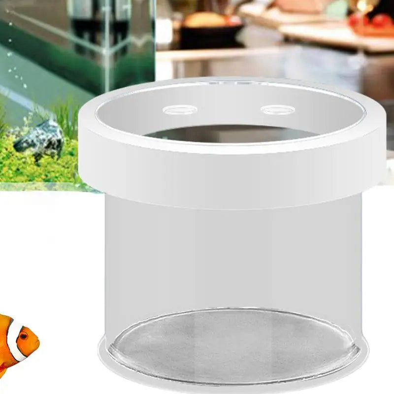 Floating Hatching Box Fish Tank Hatching Incubator Acrylic Aquarium Breeder Feeder Fine Mesh Aquarium Breeder Box Fish Breeding