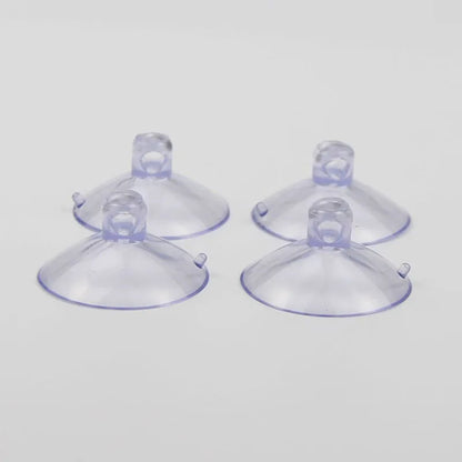 Transparent Aquarium Suction Cup Air Tube Holder Sucker For Fish Tank Pump Oxygen Air Tube Fixing Clip Accessories 10Pcs