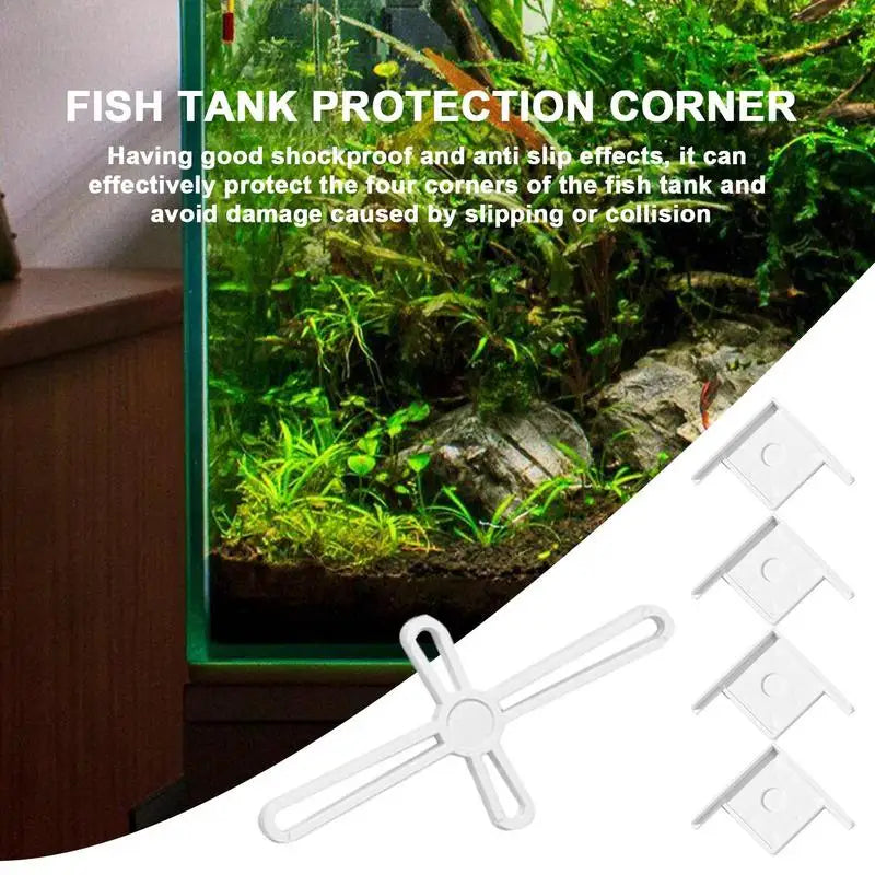 Aquarium Tank Corner Guard Corner Guards Safety Bumper Aquarium Angle Cover Protectors Guards Desk Edge Protector Anti-Collision