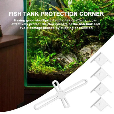 Aquarium Tank Corner Guard Corner Guards Safety Bumper Aquarium Angle Cover Protectors Guards Desk Edge Protector Anti-Collision