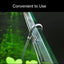 Stainless Steel Aquarium U Shape Tube Connector Air Splitter Valve Fish Tank Air Pump Flow Distributor Valve Tap Lever Control