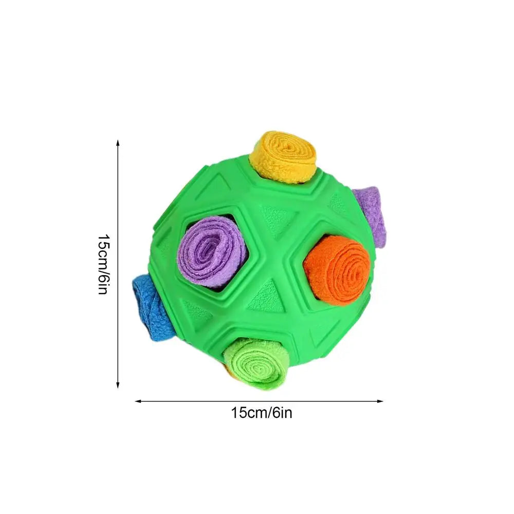 Dog Treat Hiding Toy Snuffle Ball Interactive Slow Feeder Treat Toy Slow Food Training Sniff Ball Dog Exquisite Comfortable