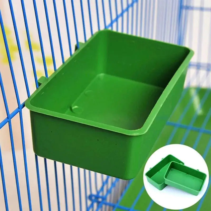 Bird Parrot Bathing Tub Bathtub Shower Box Hanging Cage Decor Small Animal Pet Bird Cleaning Tool Pet Bird Bathing Supplies