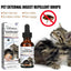 30ml Pets Dog Cat Anti-Flea Drops Insecticides Flea Lice Insect Remover Spray Flea And Tick Concentrate Formula Pet Flea Remover