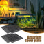 Fish Tank Lid 4pcs Multifunctional Aquarium Cover Lid Turtle Basking Area Aquarium Filter Plate Anti-Jumping Terrarium Lid