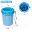 Pillar Shaped Pet Claws Cleaner Soft Silicone Foot Cleaning Cup Portable Cat And Dog Clean Brush Household Practical Product