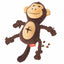 Dog Plush Toy Product With Teeth Grinding And Bite Resistant Plush Filling Squeaking And Noisy Toys Monkey Fleece Squeak Toys