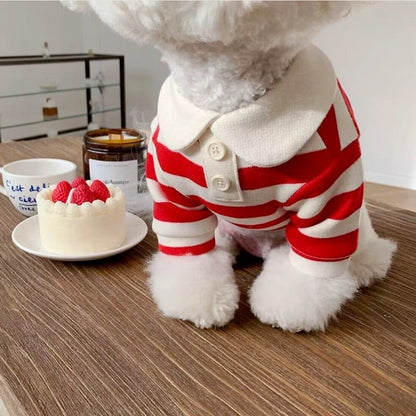 Summer Puppy Clothes Solid Dog Polo Shirt Teddy Bichon Frise Chihuahua Dog Pullover Cat Dog Sweatshirt Pet Cooling Vest Clothing