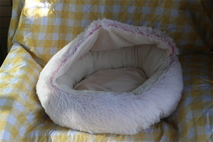 Pet Dog Bed Clearance 2025 Non Use Limited Stock Small Medium York Dog Sleeping Napping Mattress Winter Warm Home