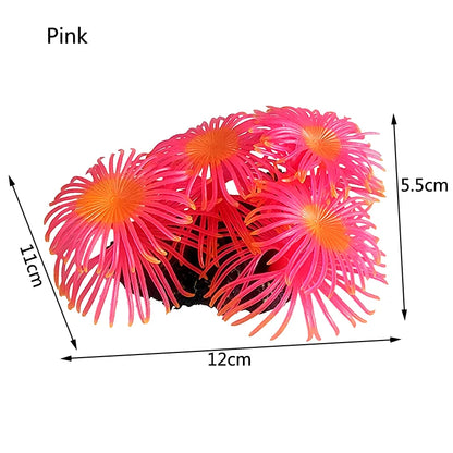 Artificial Underwater Coral Aquarium Fish Tank Simulation Decoration Aquarium Backgrounds Plants Water Grass Decora Beautiful
