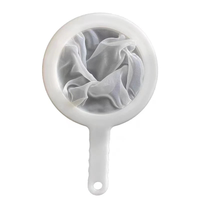 120/200/400 Mesh Reusable Nylon Ultra Fine Filter Mesh Aquarium Harvest Shrimp Filter Net Food Grade Strainer Spoon  Food Filter