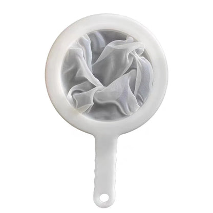 120/200/400 Mesh Reusable Nylon Ultra Fine Filter Mesh Aquarium Harvest Shrimp Filter Net Food Grade Strainer Spoon  Food Filter