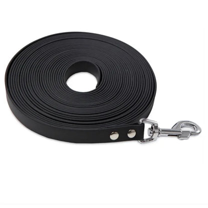 Strong PVC Dog Leash, Waterproof Long Dogs Lead, Reflective Recall, Tarining Tracking Rope, Easy to Clean, Leash for Small and L