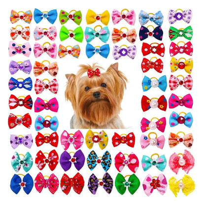 Pet Hair Accessories Bow Headdress Headband Cat Accessories Creative Princess Style Headdress Dress Up Dog Hair Clip Accessories