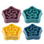 Slow Feeder Dog Bowls Slow Eating Pet Bowls Puzzle Anti-Gulping Interactive Bloat Durable Preventing Choking Healthy Dogs Bowl