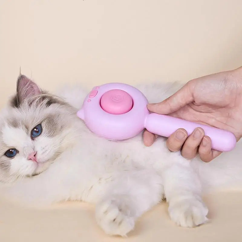 Cat Brush For Shedding Self-Cleaning Slicker Pets Grooming Tool With Release Button Shedding And Dematting Undercoat Rake Comb