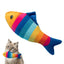 Cat Chew Stuffed Fish Interactive And Attractive Chew Toys With PP Cotton For Cats Pet Exercise Toys For Study Room Cat House